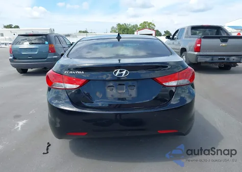 2012 Hyundai Elantra Gls from USA, damaged, VIN 5NPDH4AE0CH125728